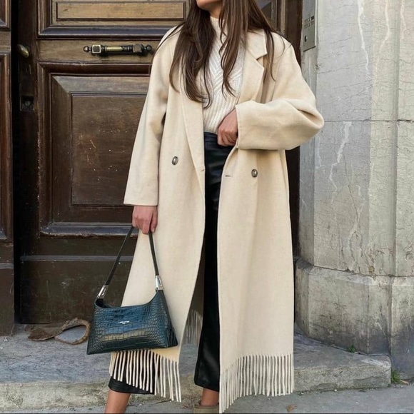 Mango Jackets & Blazers - Mango oversized premium wool coat bloggers fav